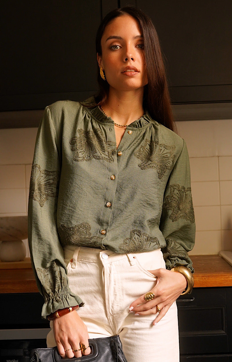 CHEMISE BRODÉE ILDA