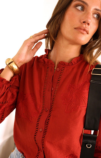 CHEMISE BRODÉE IVANA