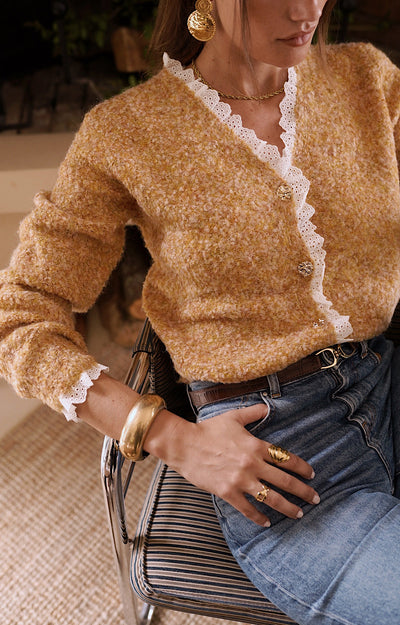 JACKET COL DENTELLE FRANCESCA