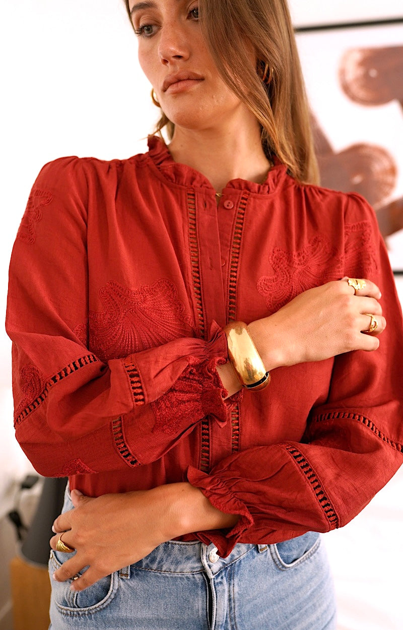 CHEMISE BRODÉE IVANA