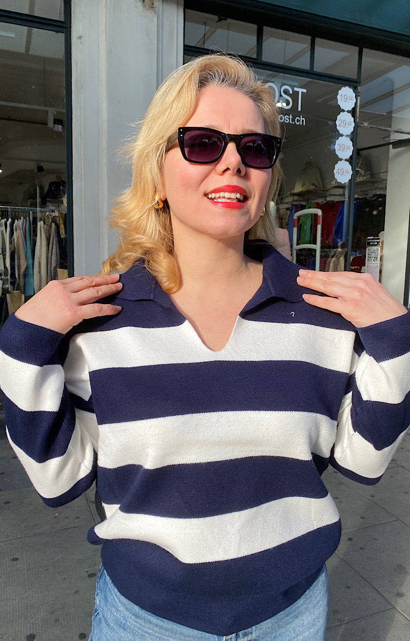 PULL  COL CHEMISE MARINA