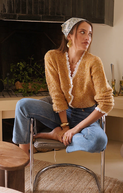 JACKET COL DENTELLE FRANCESCA