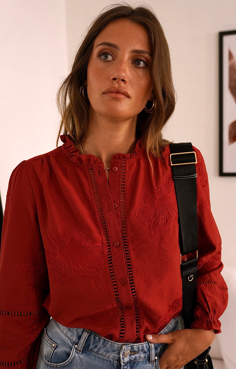 CHEMISE BRODÉE IVANA