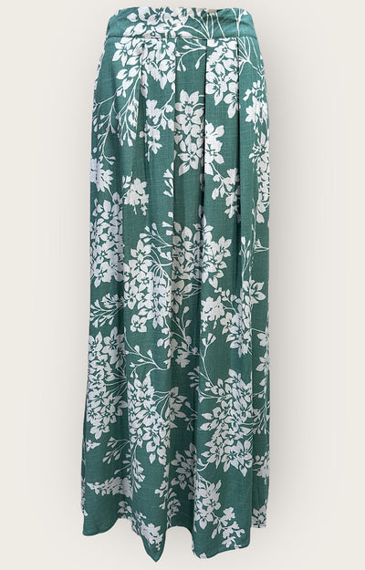JUPE LONGUE VERTE ELOISA