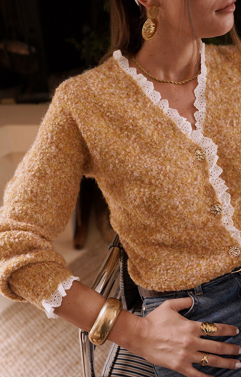 JACKET COL DENTELLE FRANCESCA