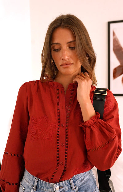 CHEMISE BRODÉE IVANA