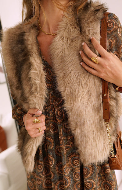 VESTE FAUSSE FOURRURE APOLLONIA