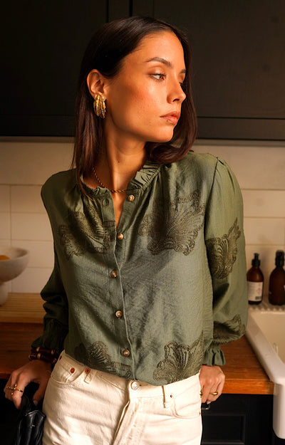 CHEMISE BRODÉE ILDA