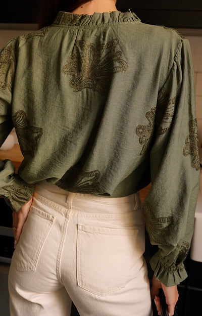 CHEMISE BRODÉE ILDA
